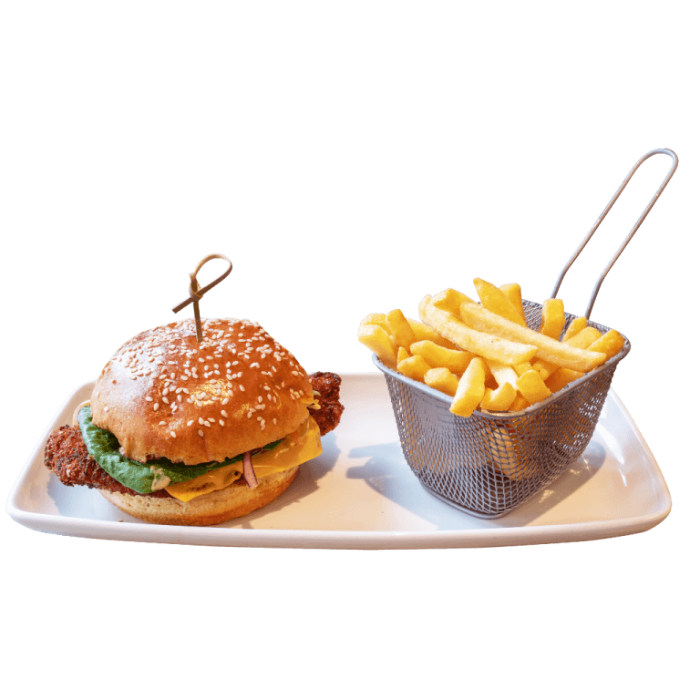 Crispy Chicken Burger Juicy & Crispy Chicken Burger Order Now